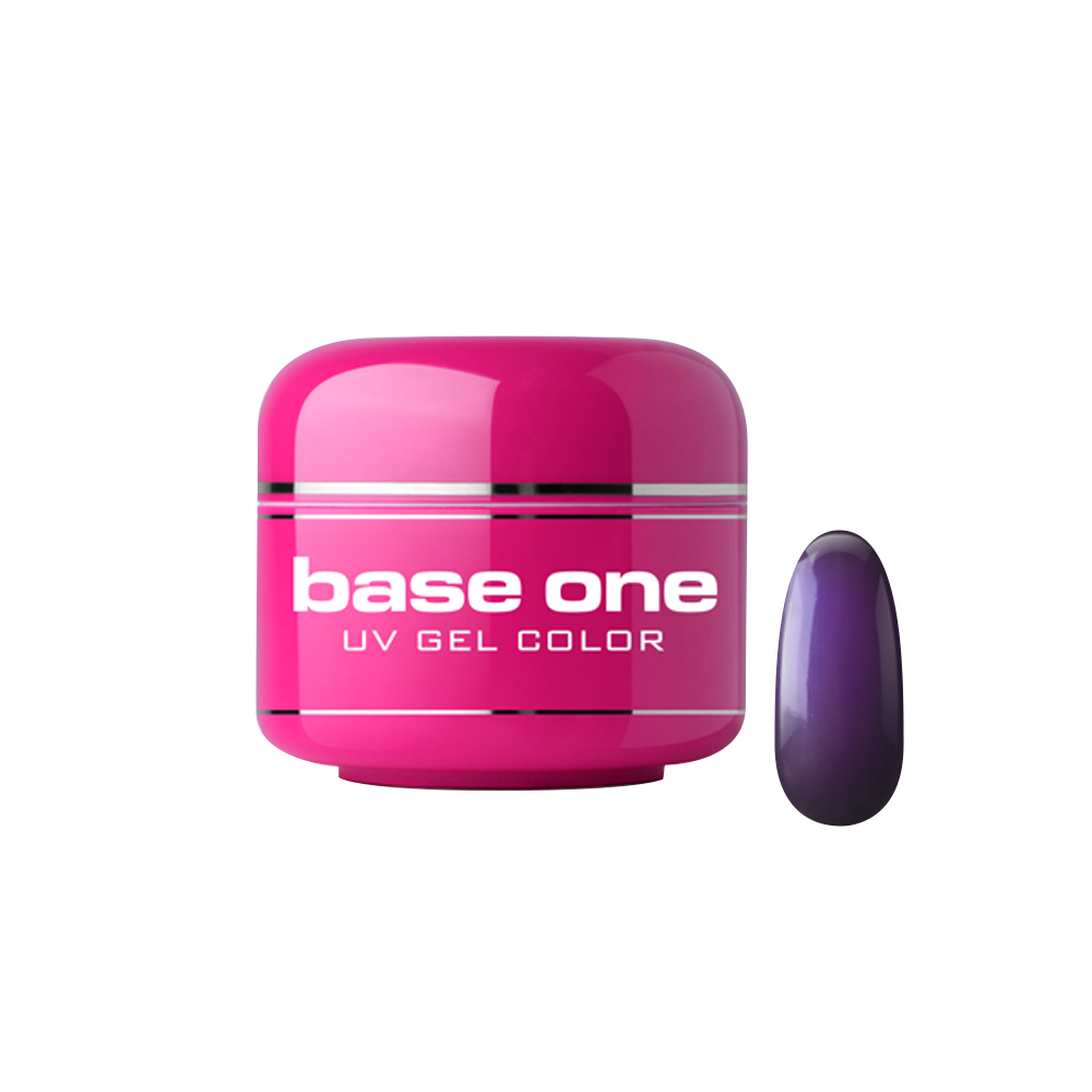 Gel UV color Base One, Metallic, dashing diva 49, 5 g Base One imagine noua 2022
