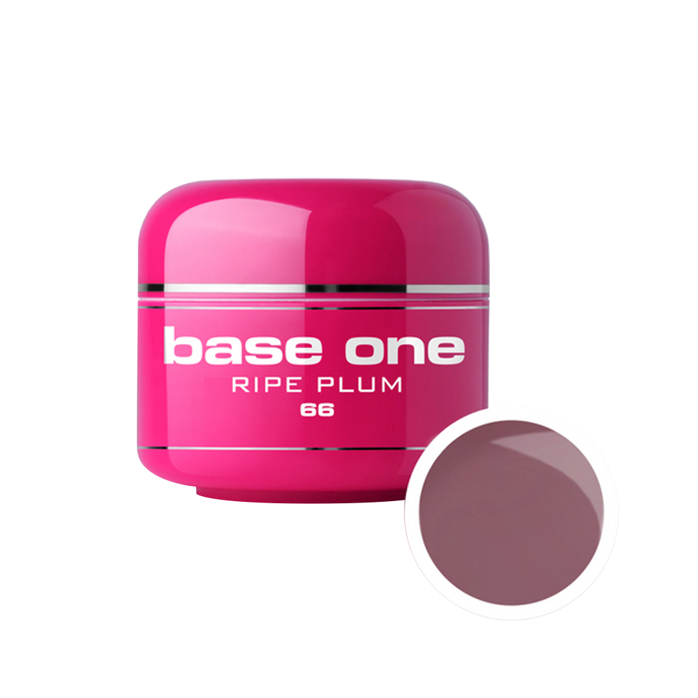 Gel UV color Base One, ripe plum 66, 5 g Base One imagine noua 2022