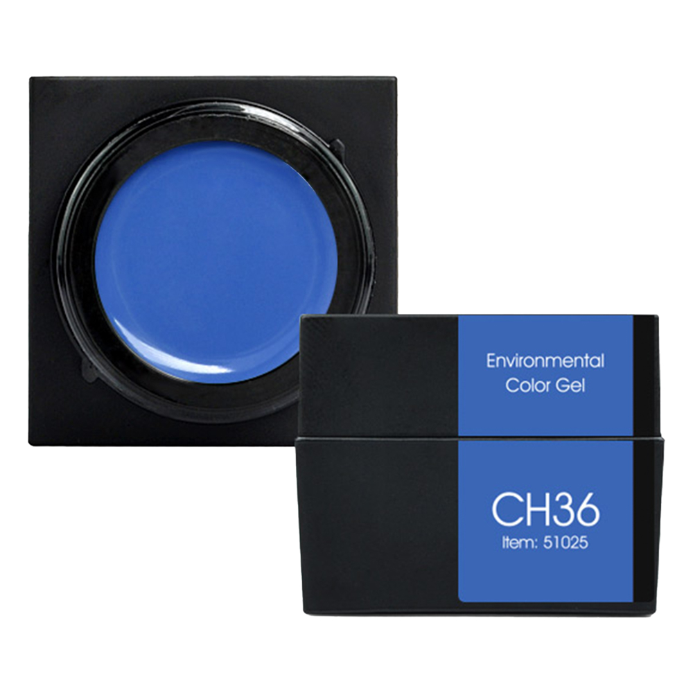 Gel color Canni Mud, albastru cobalt, 5 ml, CH36 albastru
