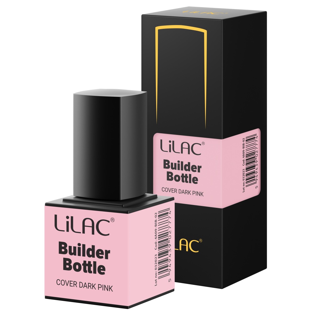 Gel de constructie Lilac Builder Bottle Cover Dark Pink 10 g lila-rossa.ro imagine noua 2022