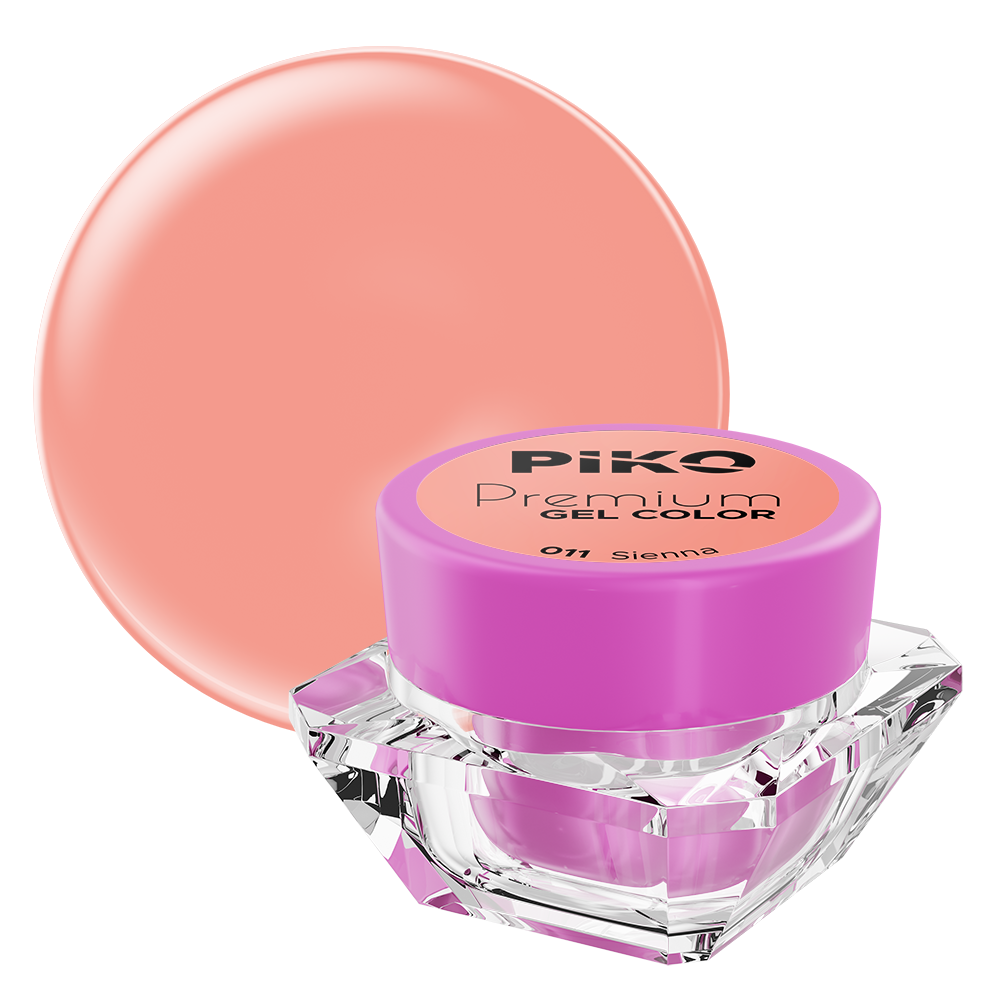 Gel UV color Piko, Premium, 011 Sienna, 5 g 011 imagine noua 2022