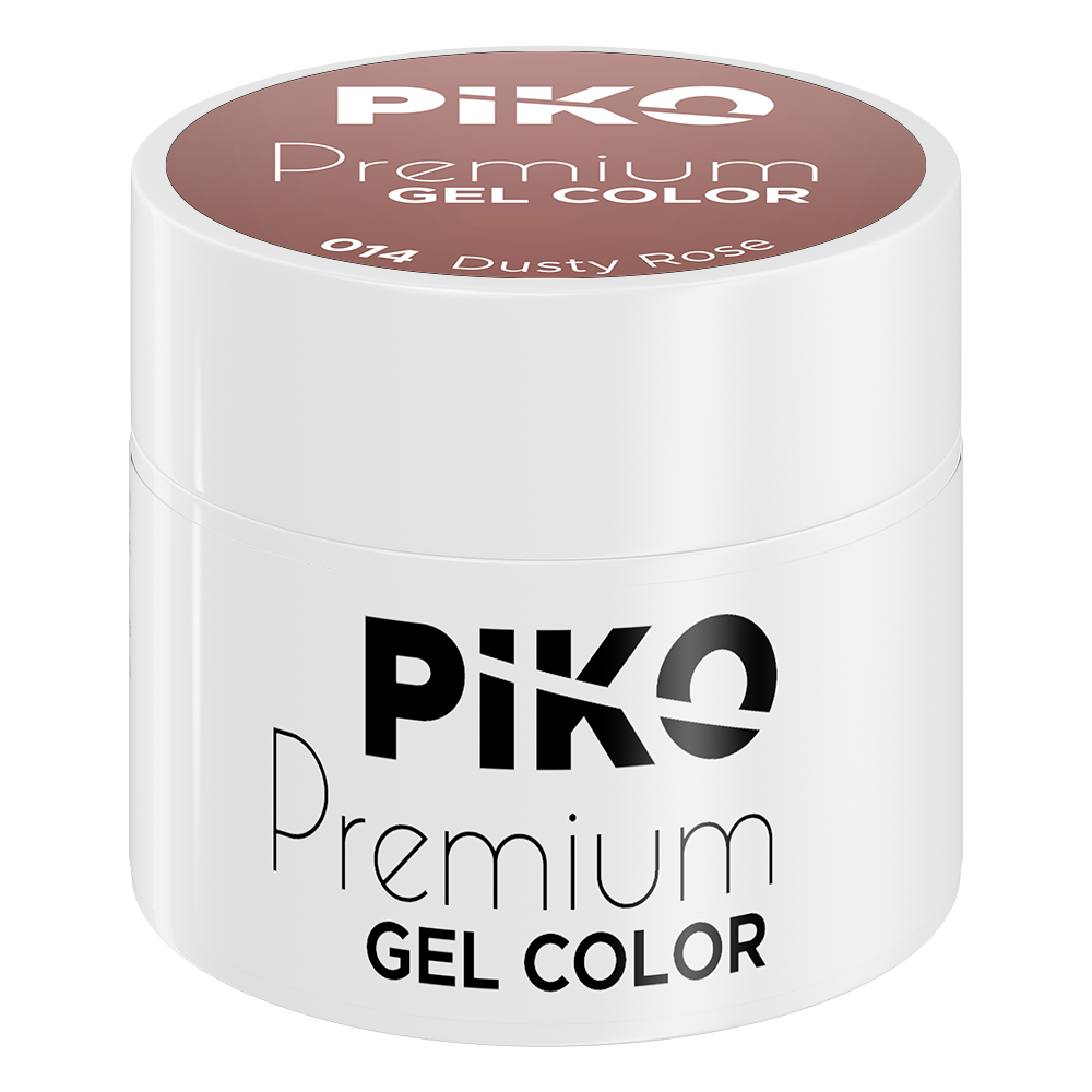 Gel UV color Piko, Premium, 5 g, 014 Dusty Rose, [2],https:lilarossa.ro