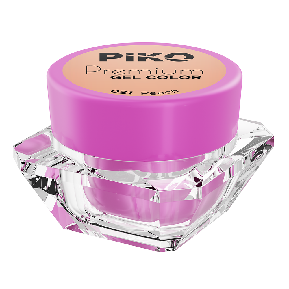Gel UV color Piko, Premium, 021 Peach, 5 g, [2],https:lilarossa.ro