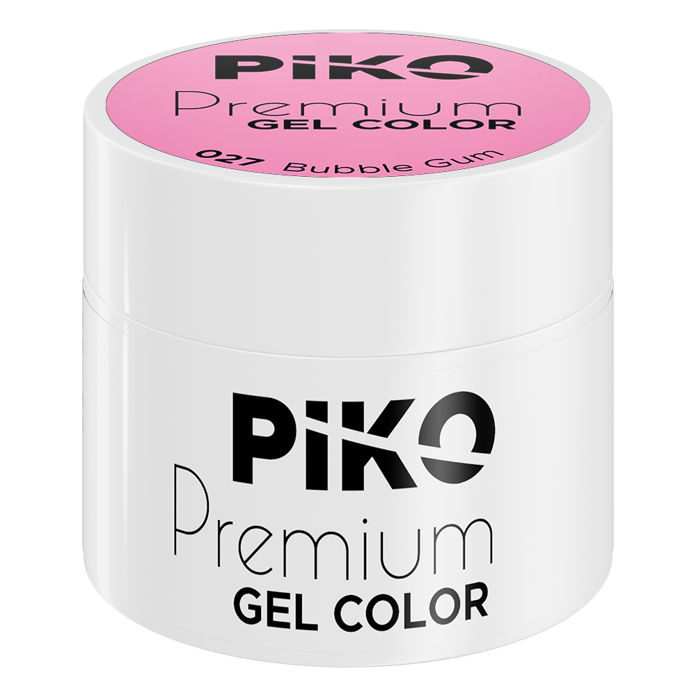 Gel UV color Piko, Premium, 5 g, 027 Bubble Gum, [2],https:lilarossa.ro