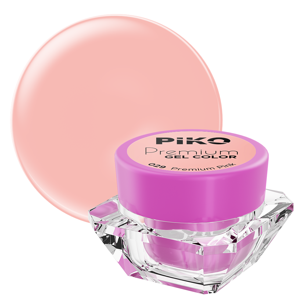 Gel UV color Piko, Premium, 029 Premium Pink, 5 g 029 imagine noua 2022