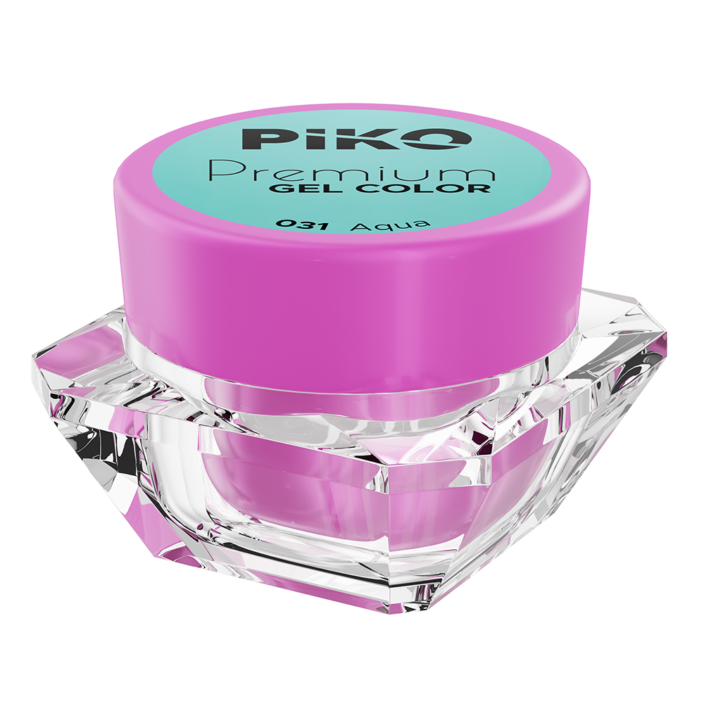 Gel UV color Piko, Premium, 031 Aqua, 5 g, [2],https:lilarossa.ro