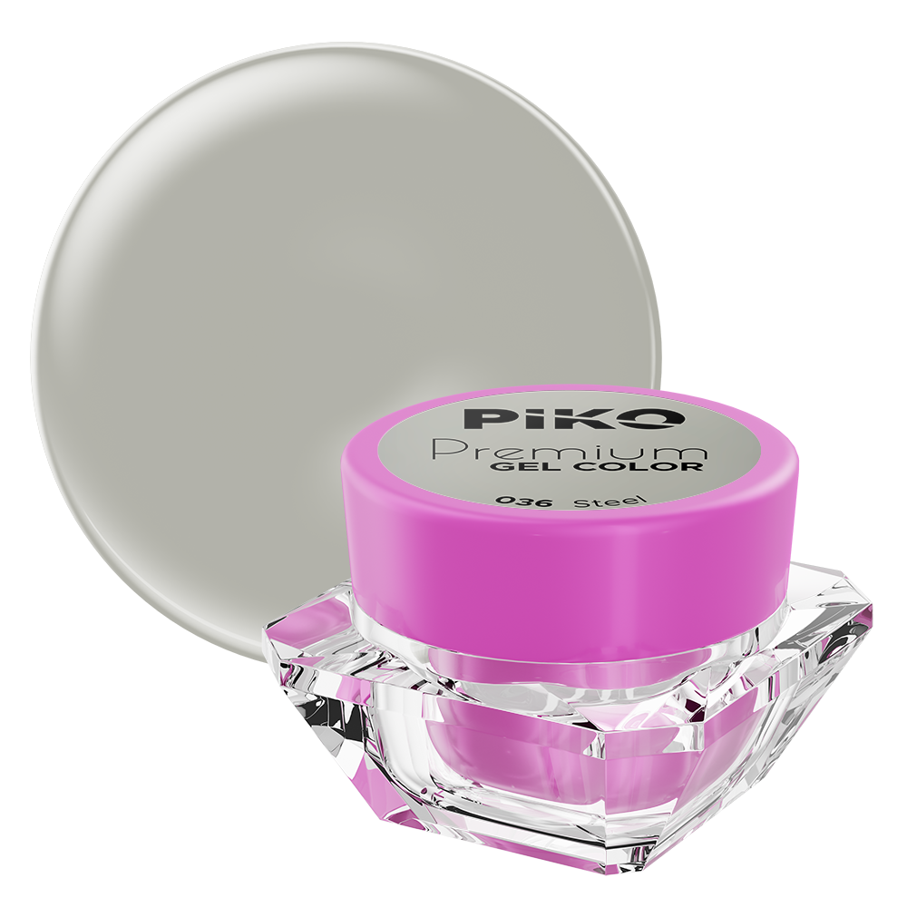 Gel UV color Piko, Premium, 036 Steel, 5 g lila-rossa.ro imagine noua 2022