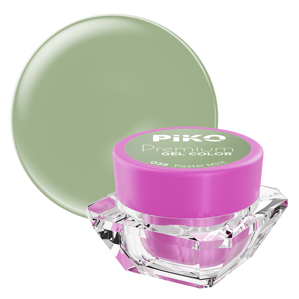 Gel UV color Piko, Premium, 039 Pastel Mint, 5 g lila-rossa.ro imagine noua 2022