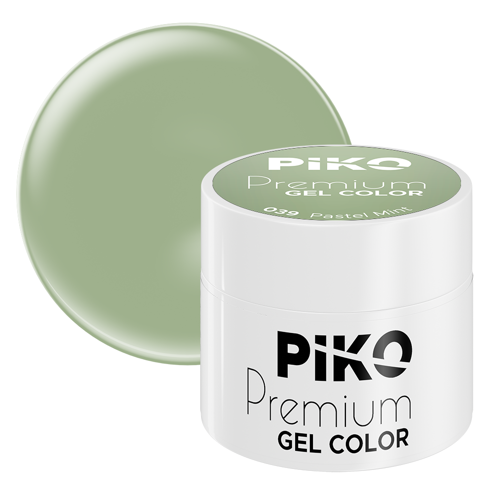 Gel UV color Piko, Premium, 5 g, 039 Pastel Mint lila-rossa.ro imagine noua 2022