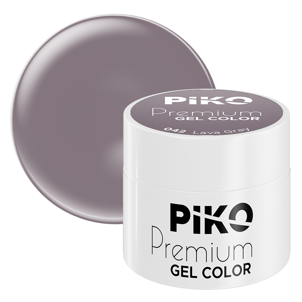 Gel UV color Piko, Premium, 5 g, 042 Lava Gray lila-rossa.ro imagine noua 2022