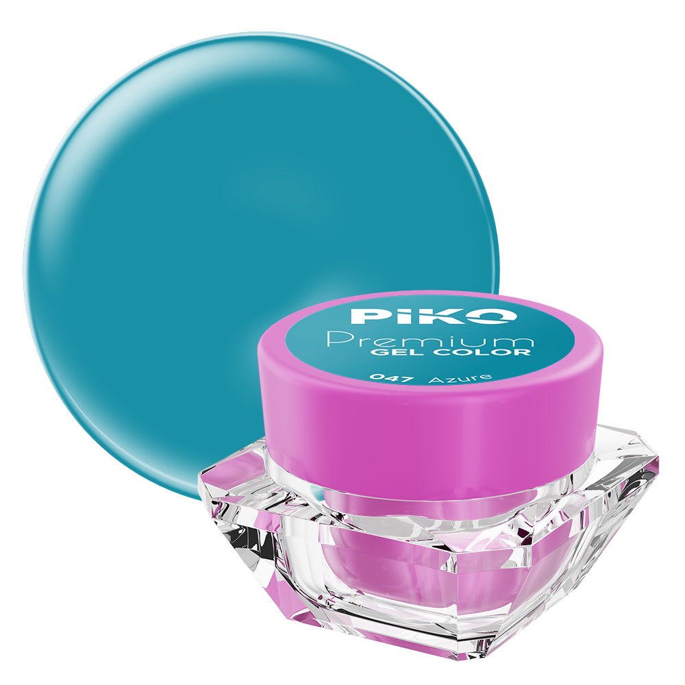 Gel UV color Piko, Premium, 047 Azure, 5 g lila-rossa.ro imagine noua 2022