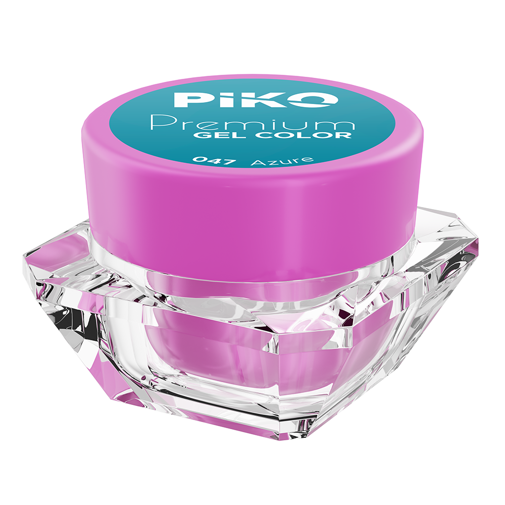Gel UV color Piko, Premium, 047 Azure, 5 g, [2],https:lilarossa.ro