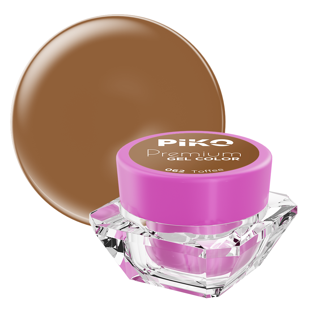 Gel UV color Piko, Premium, 062 Toffee, 5 g lila-rossa.ro imagine noua 2022