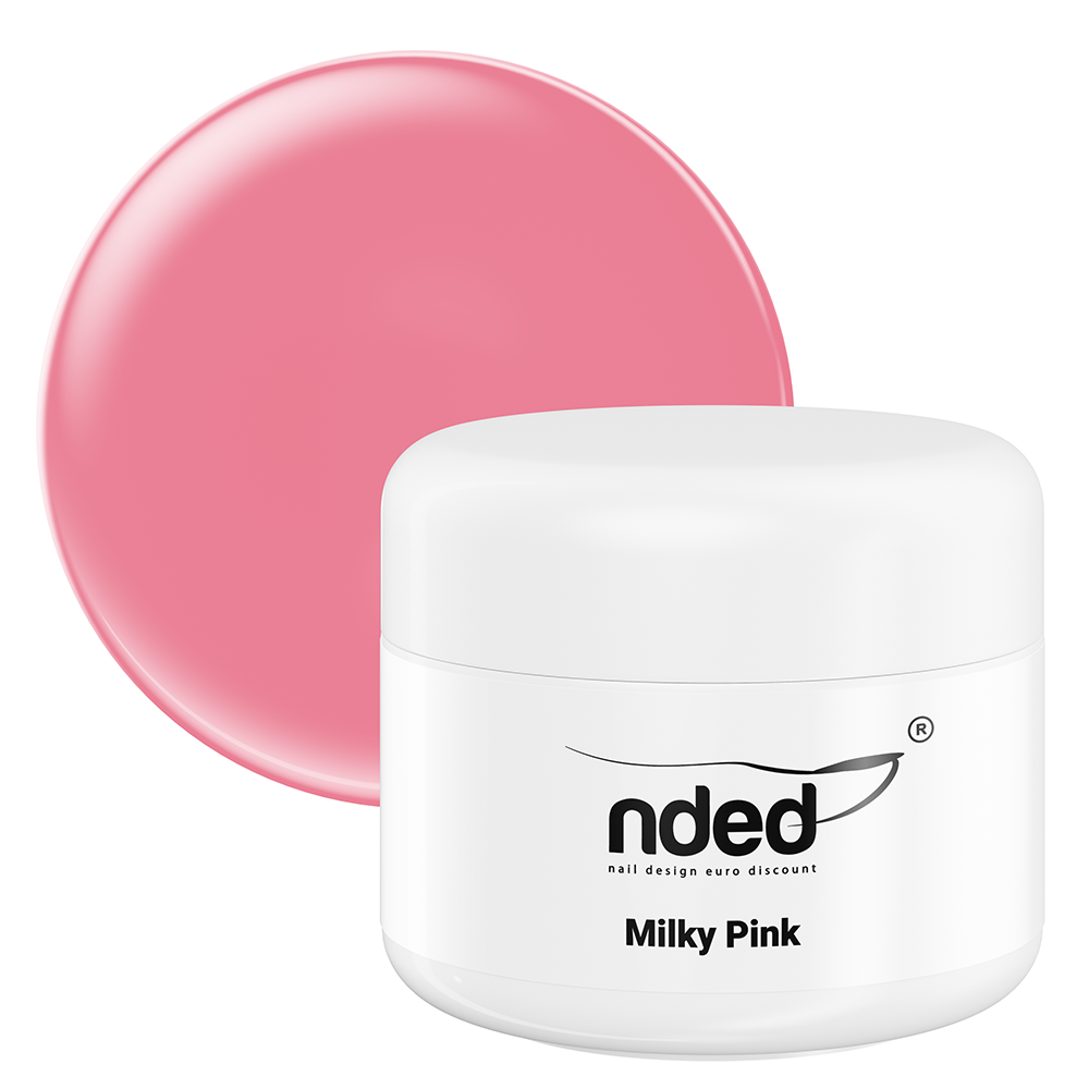 Gel de constructie UV Nded , 15ml, Milky Pink lila-rossa.ro imagine noua 2022