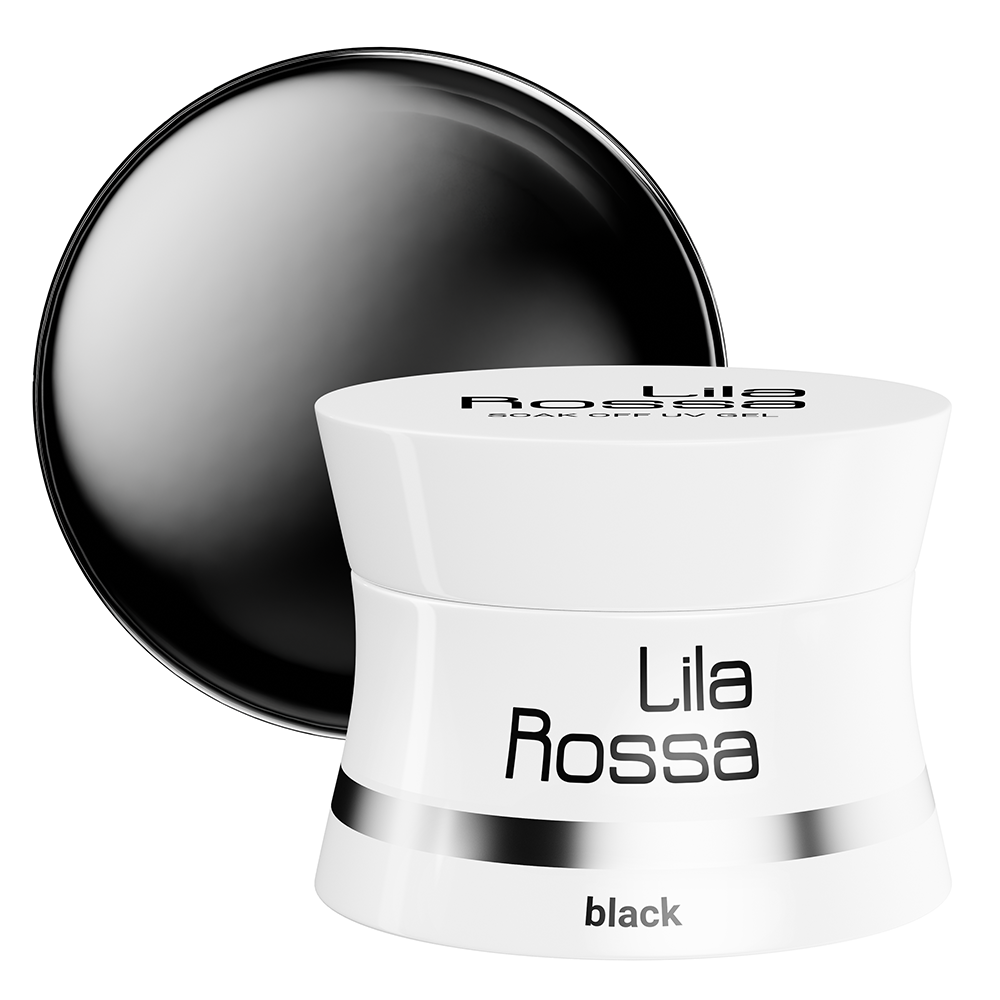 Gel UV Lila Rossa, pentru folie de transfer 15g, Black