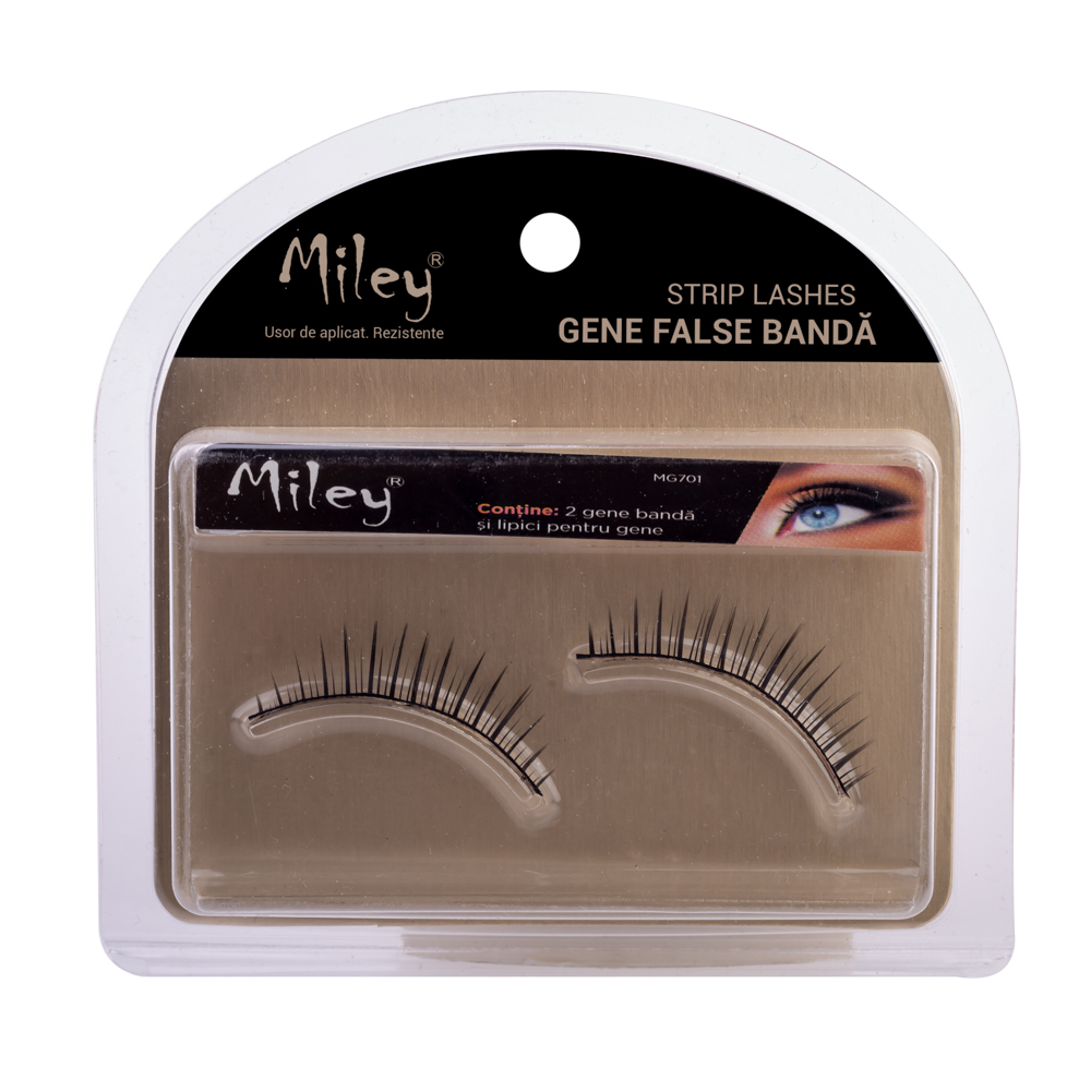 Gene false banda, Miley, 02 + lipici pentru gene
