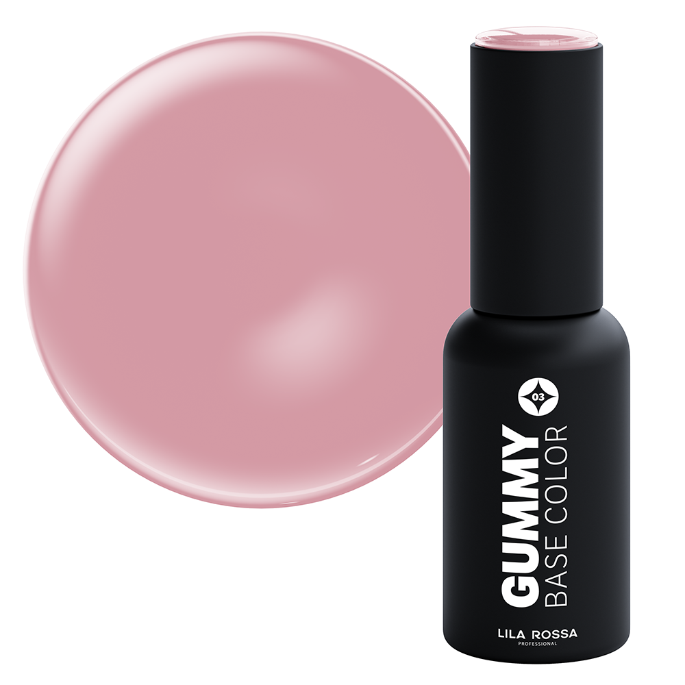 Gummy Base Color, Cover Pink, Lila Rossa, 7 ml Lila Rossa imagine noua 2022