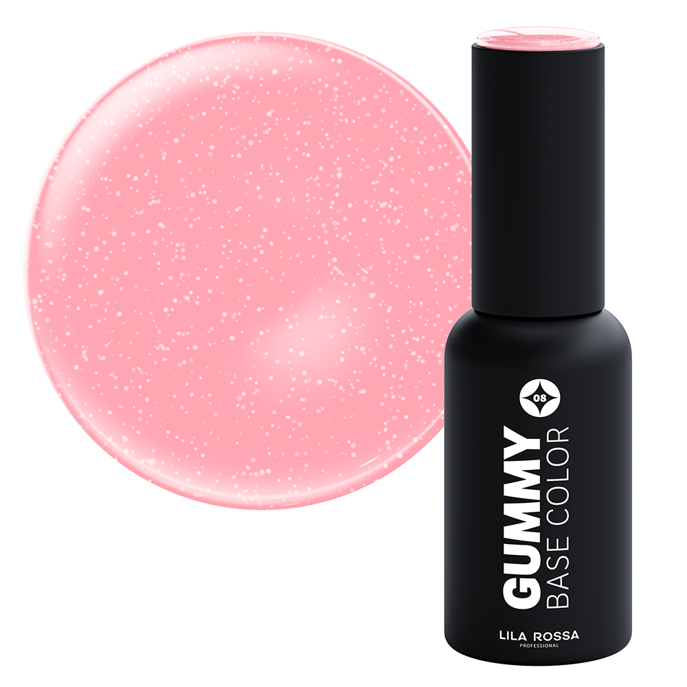 Gummy Base Color, Fairy Puff, Lila Rossa, 7 ml Base imagine noua 2022
