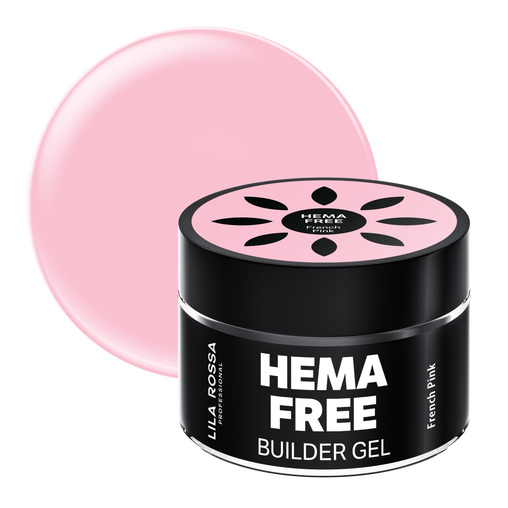 Hema Free gel de constructie unghii Lila Rossa French Pink 15 g Lila Rossa imagine noua 2022