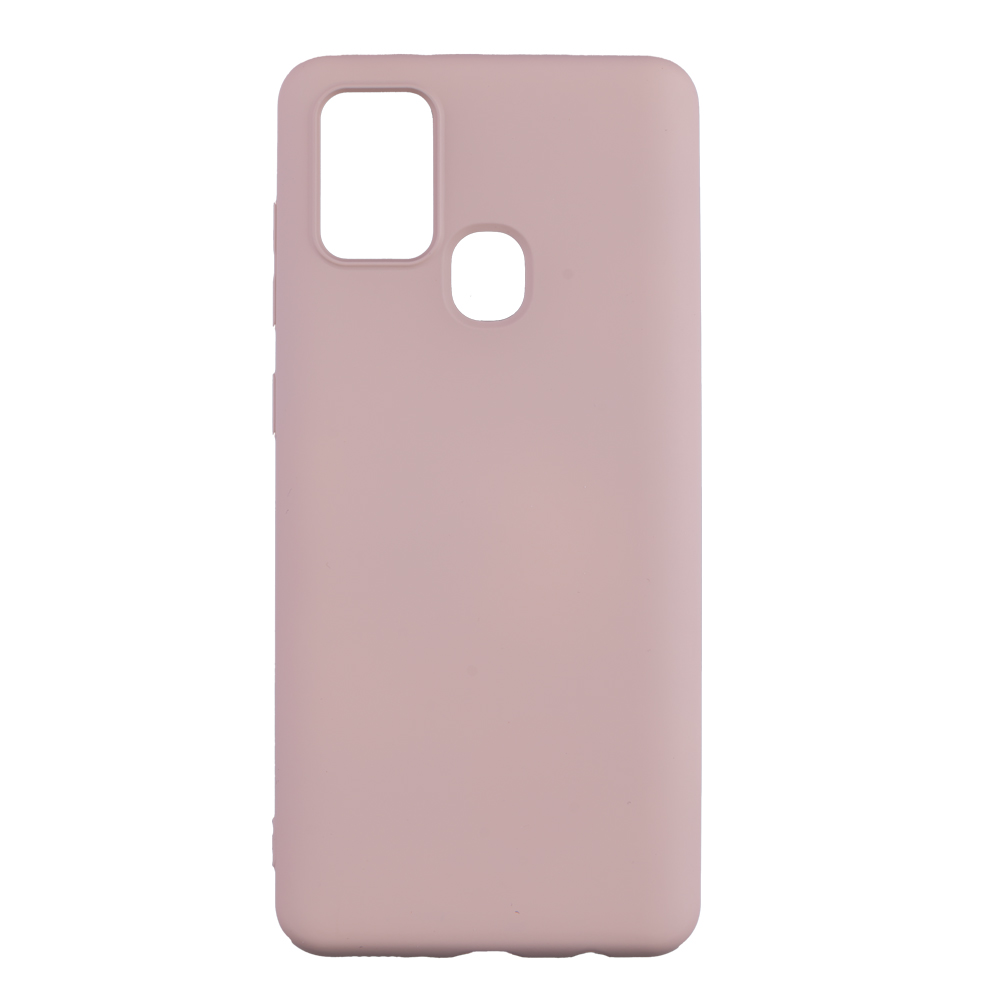 Husa de protectie Loomax pentru Samsung A21S Ultra, Silicon Subtire, Bej
