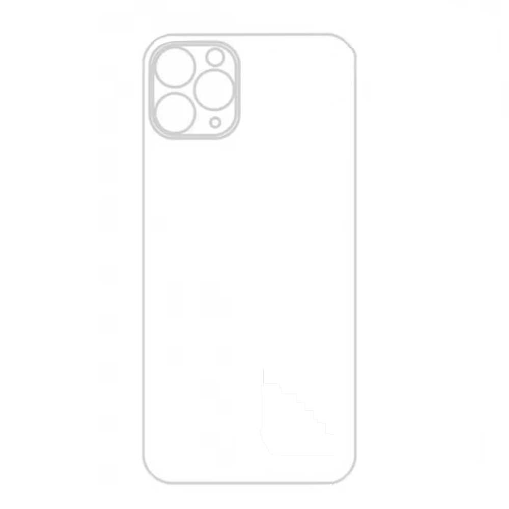 Husa Loomax de protectie pentru iPhone 11 Pro, silicon subtire, 2 mm, transparent
