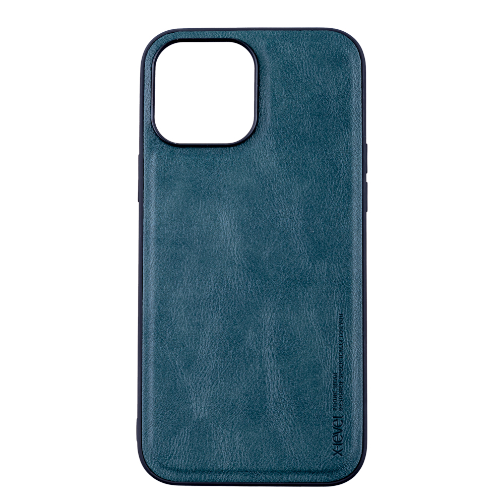 Husa de protectie Loomax, Iphone 13,  piele ecologica, verde