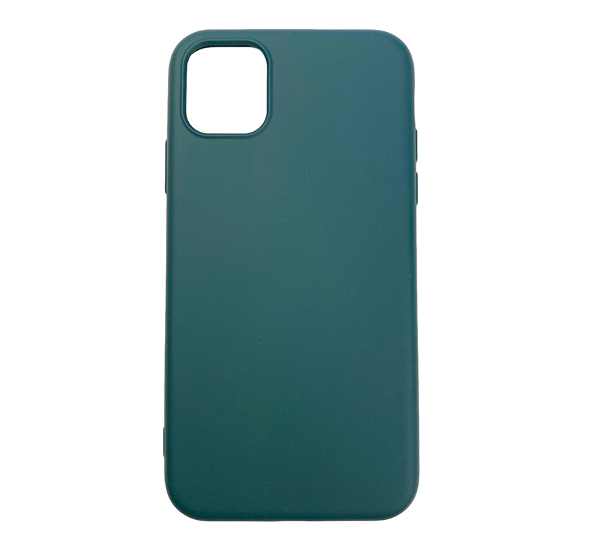 Husa de protectie Loomax, pentru iPhone 11 Pro, silicon subtire, verde