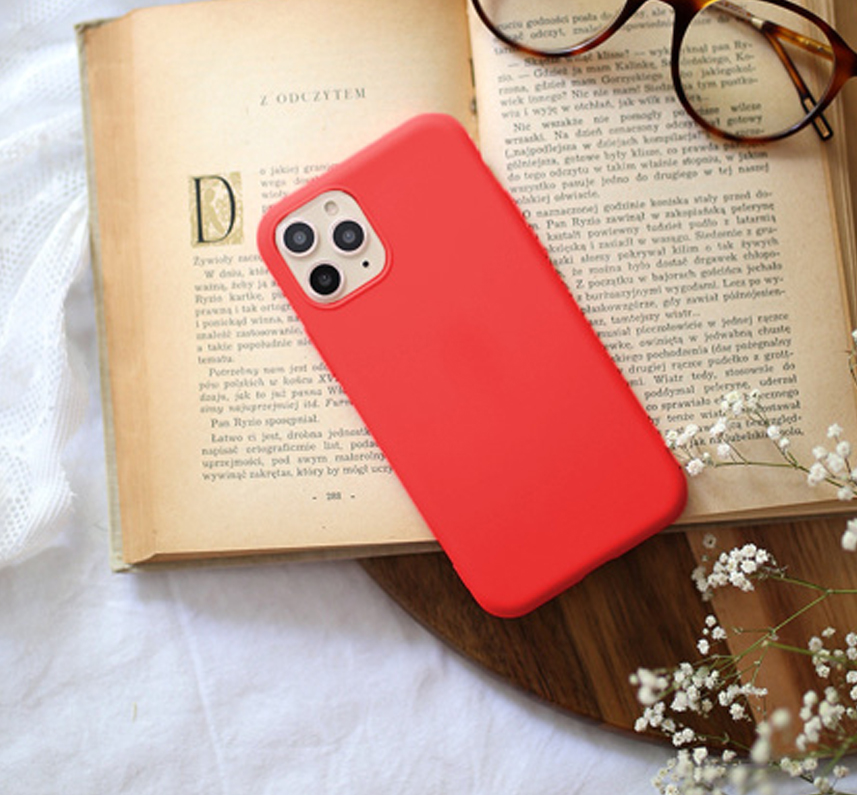 Husa de protectie Loomax, iPhone 13 Pro, silicon subtire, rosie, [4],https:lilarossa.ro