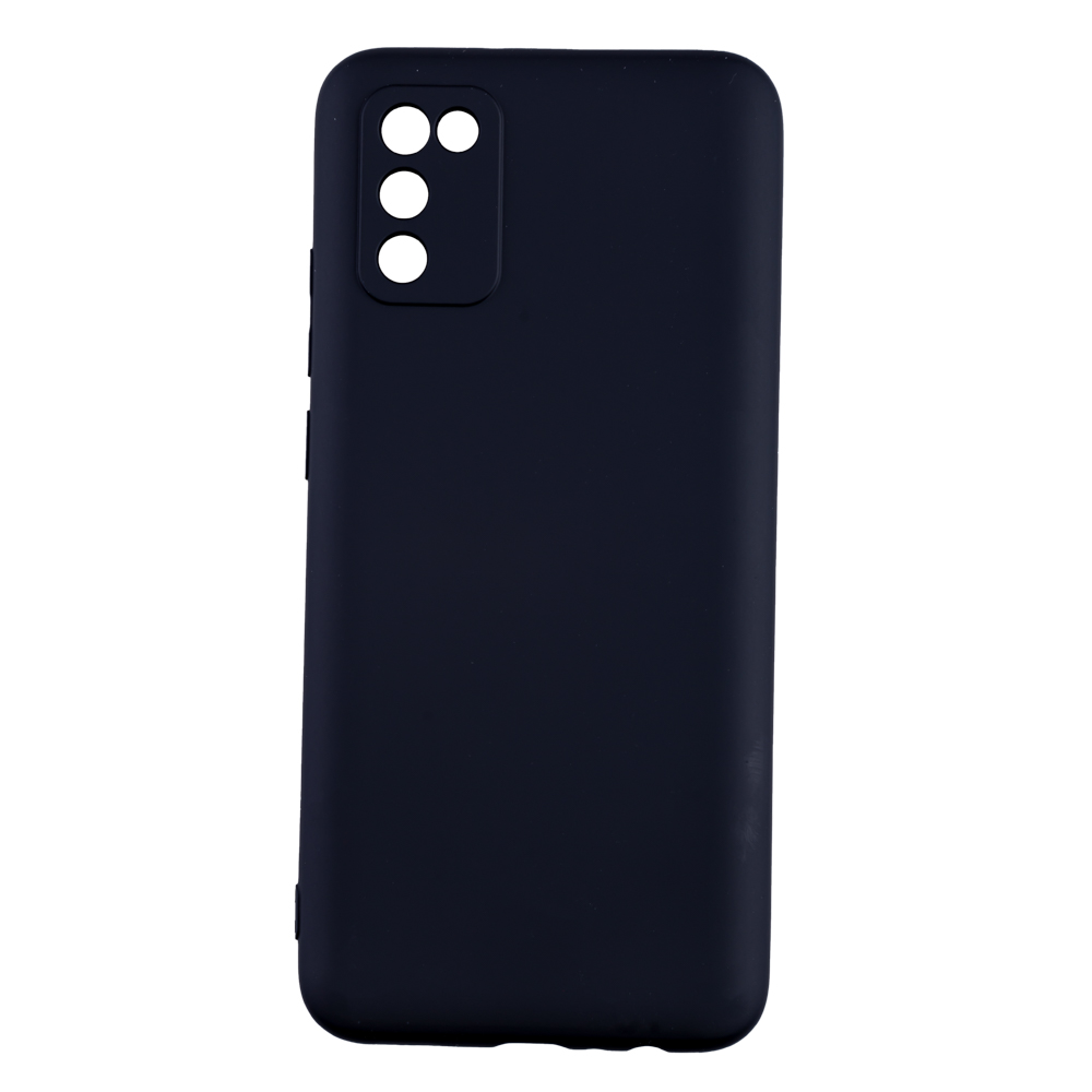 Husa de protectie Loomax, pentru Samsung Galaxy A02S, silicon subtire, negru lila-rossa.ro imagine noua 2022
