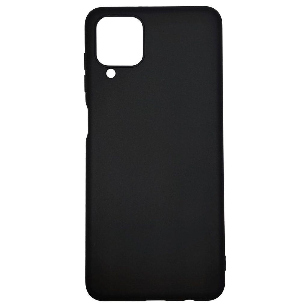 Husa de protectie Loomax, pentru Samsung Galaxy A12, silicon subtire, negru