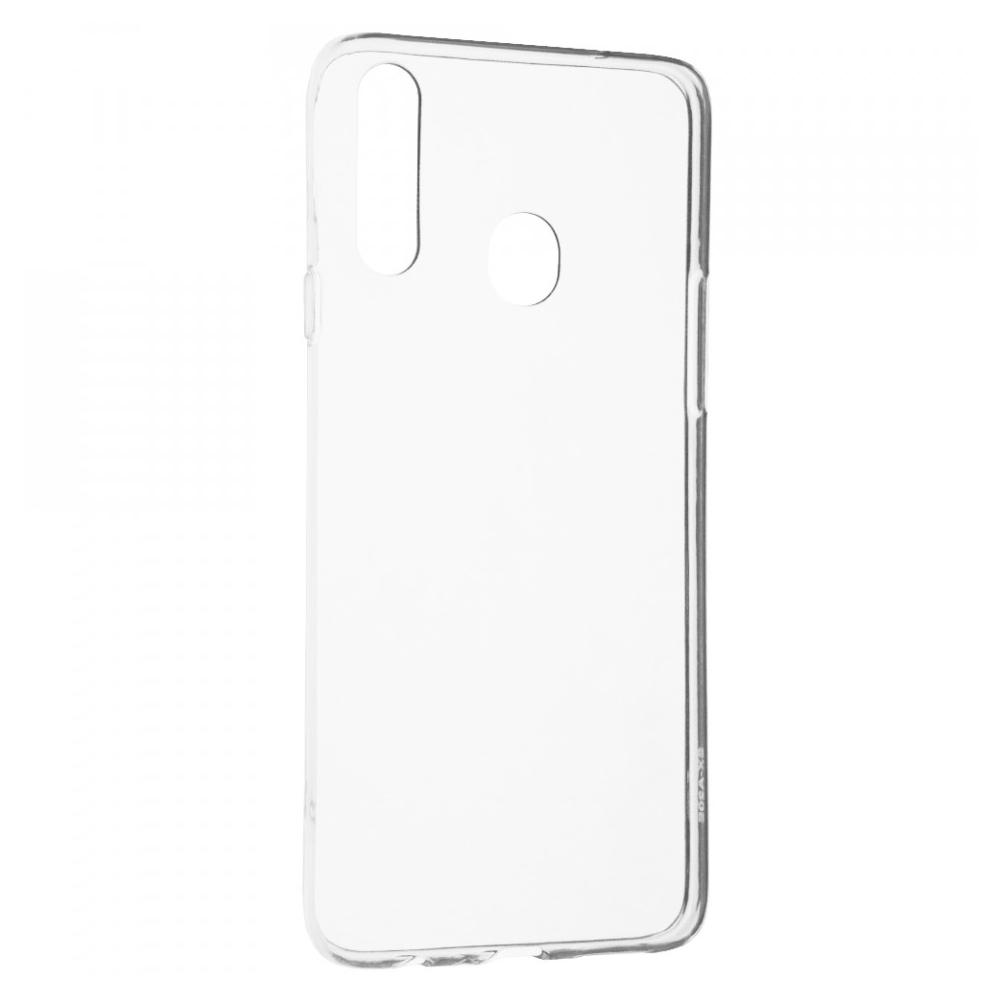 Husa Loomax de protectie pentru Samsung A20E, silicon subtire, 2 mm, transparent