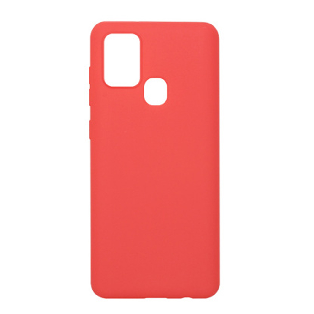 Husa de protectie Loomax pentru Samsung A21S Ultra, Silicon Subtire, Rosie