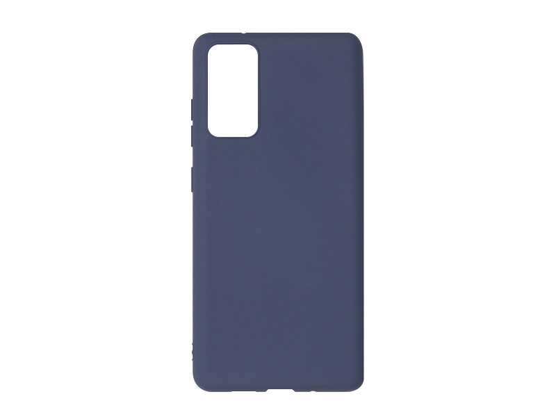 Husa de protectie Loomax, pentru Samsung Galaxy S20, silicon subtire, albastru