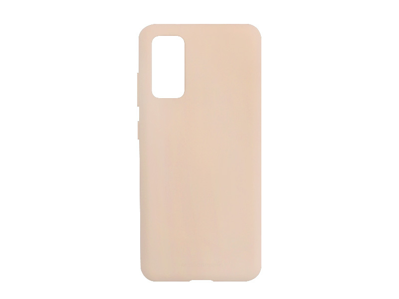 Husa de protectie Loomax, pentru Samsung Galaxy S20, silicon subtire,  bej