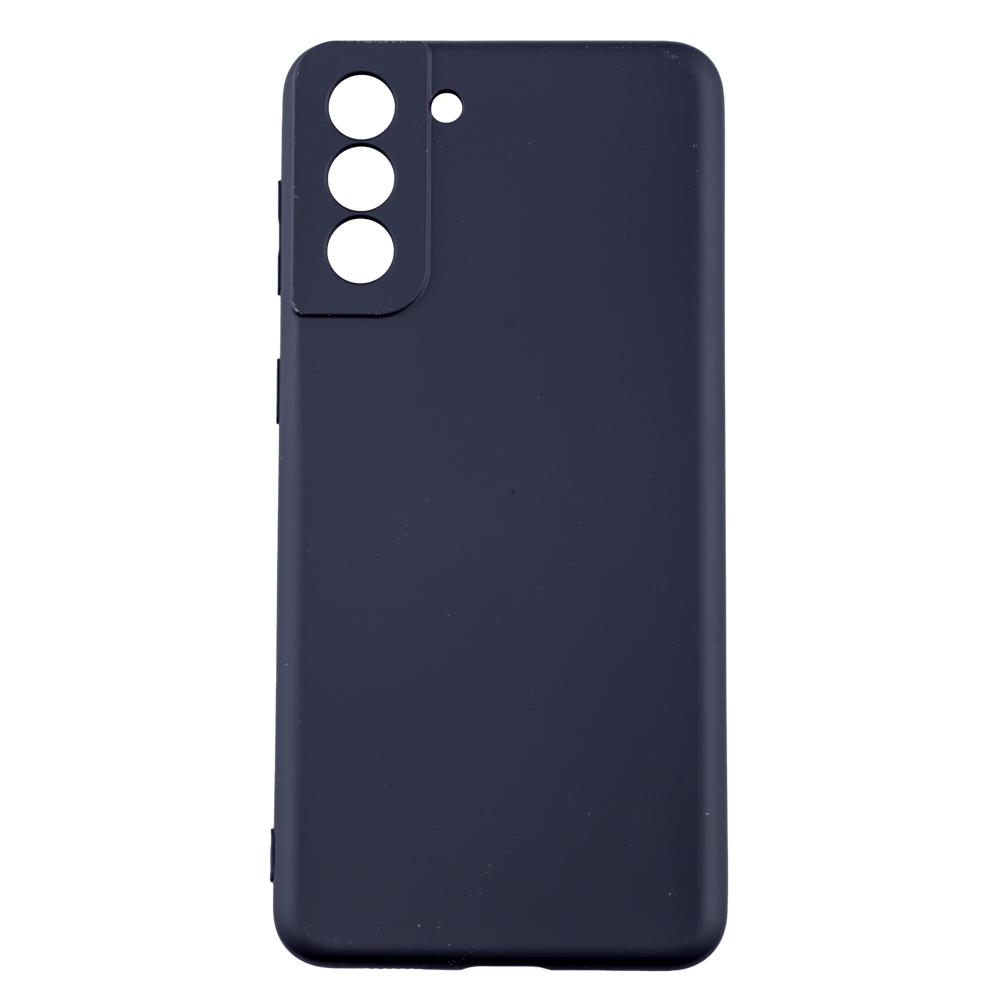 Husa de protectie Loomax, pentru Samsung Galaxy S21 Plus, silicon subtire, negru