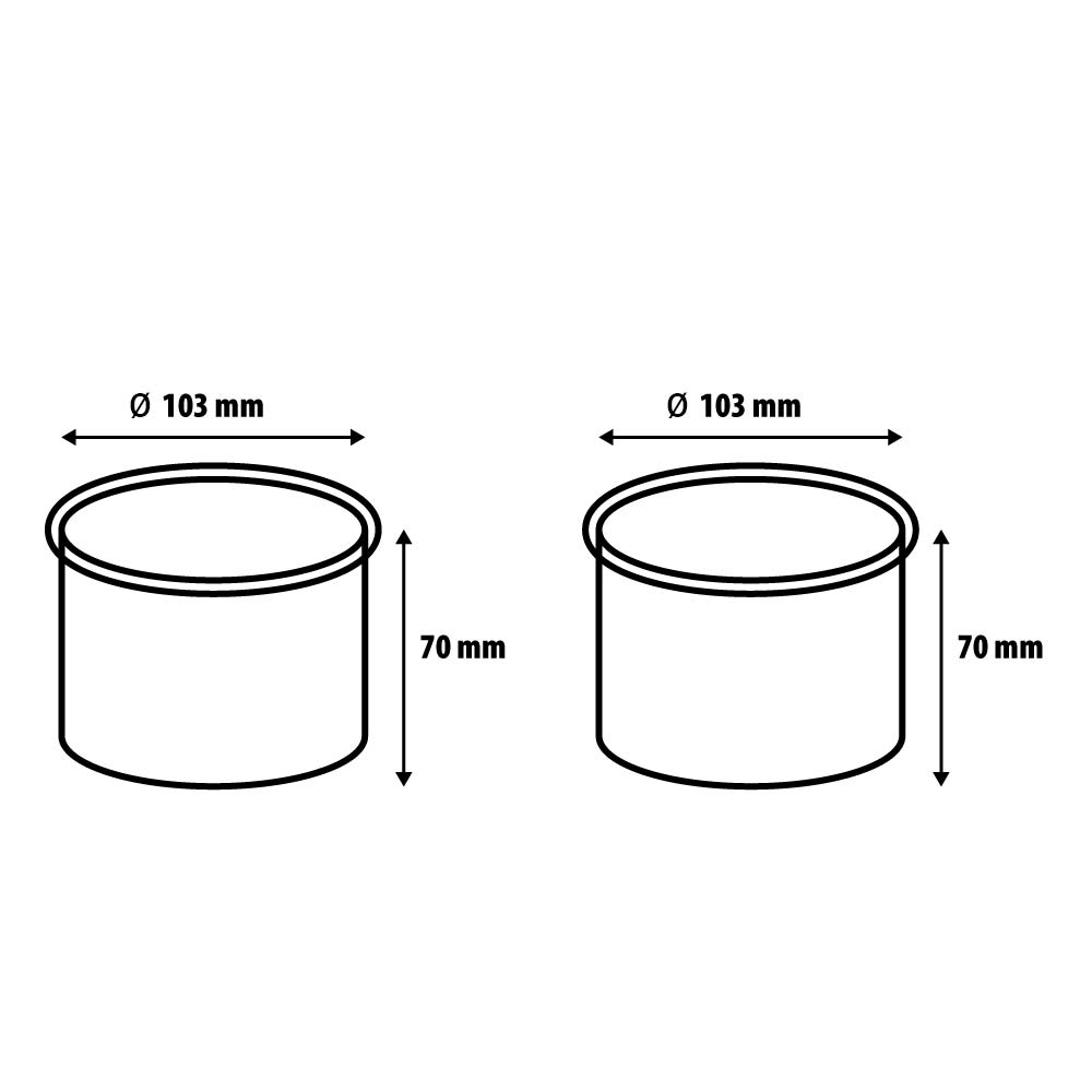 Incalzitor ceara, Lila Rossa, cu 2 cuve, 500ml + 500ml, [3],https:lilarossa.ro