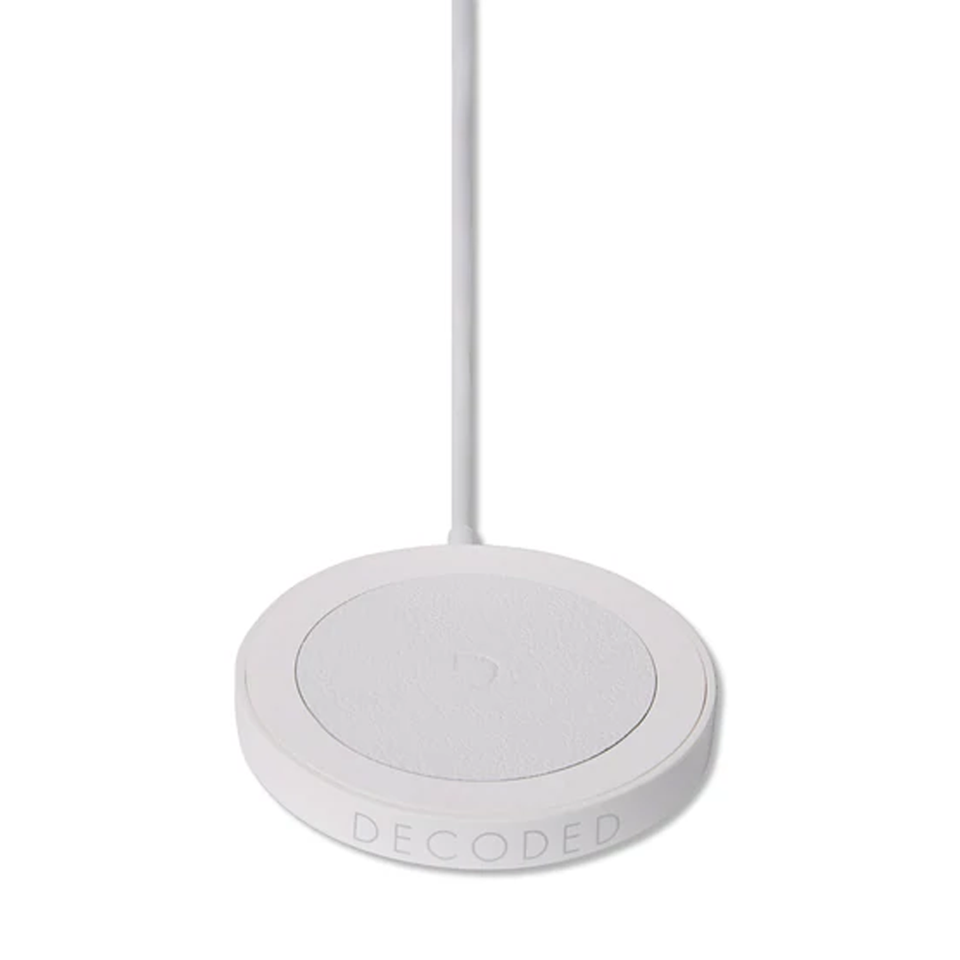 Incarcator Decoded, fara fir, magnetic, compatibil Apple, MagSafe, 15 W, alb, [3],https:lilarossa.ro