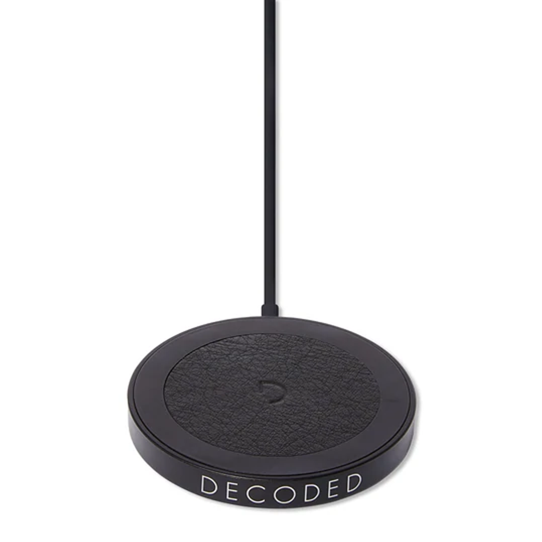 Incarcator Decoded, fara fir, magnetic, compatibil Apple, MagSafe, 15 W, negru, [3],https:lilarossa.ro
