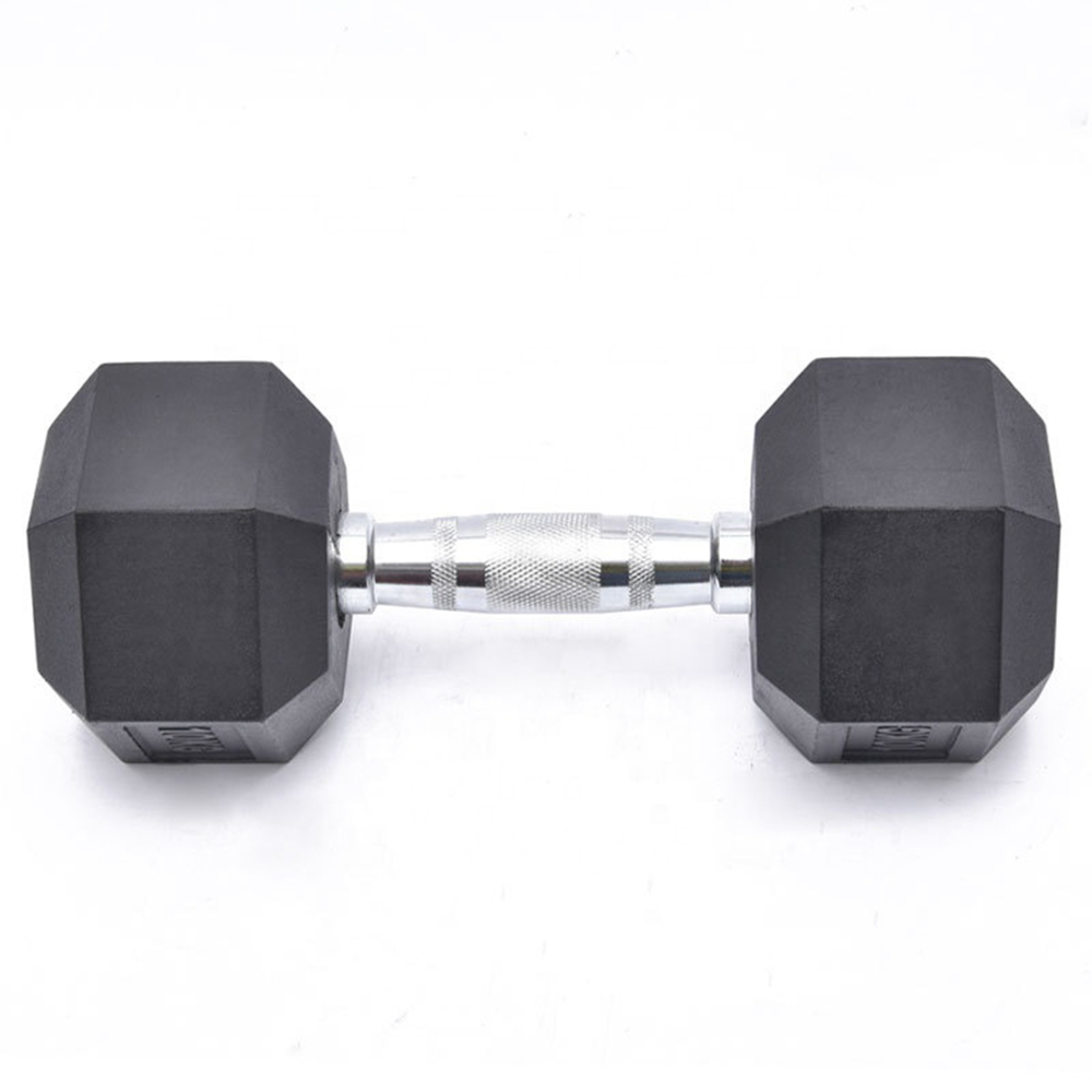 Gantera dumbbell Karemi, hexagon, 10 kg