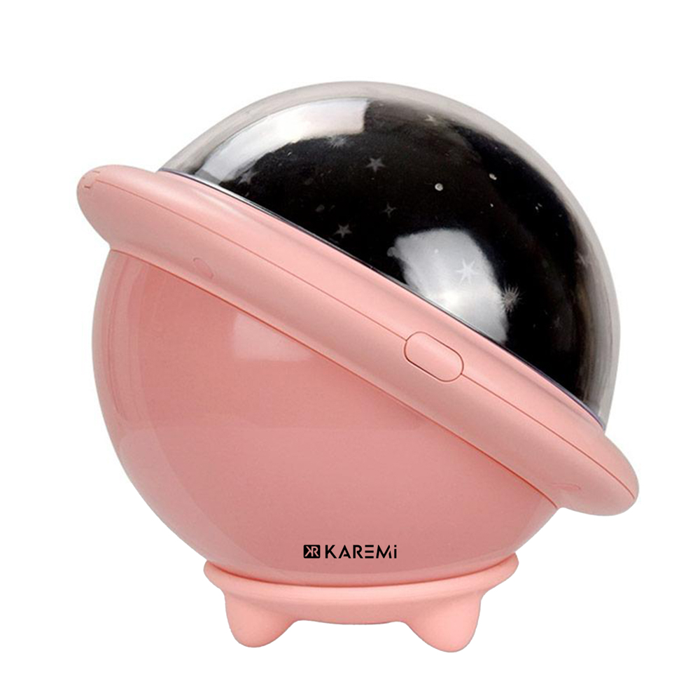 Lampa de veghe pentru copii Karemi, portabila, cu led-uri, roz, [3],https:lilarossa.ro