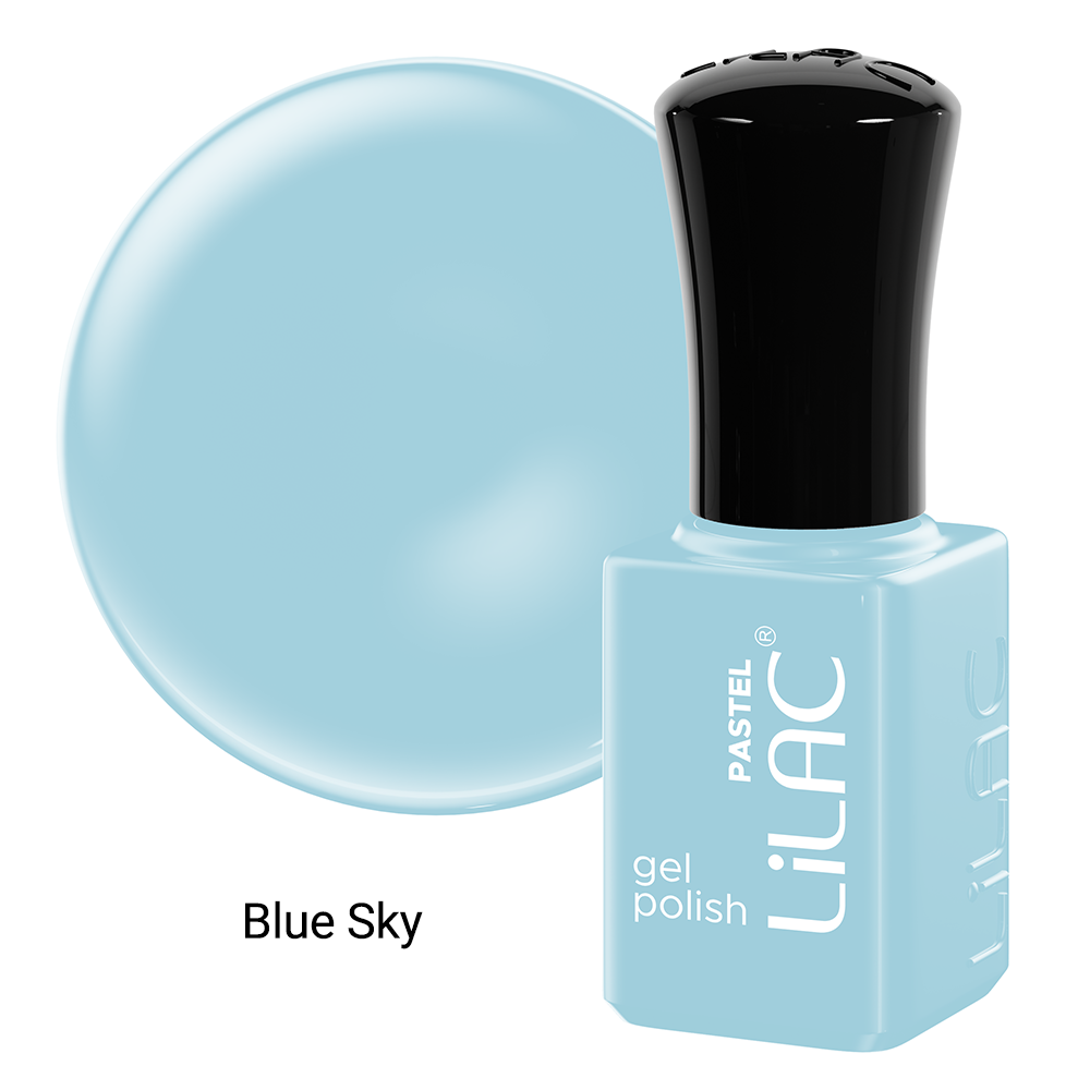 Kit oja semipermanenta Lilac, Pastel colors, 12 oje, 10 culori, base coat, top coat, [8],https:lilarossa.ro