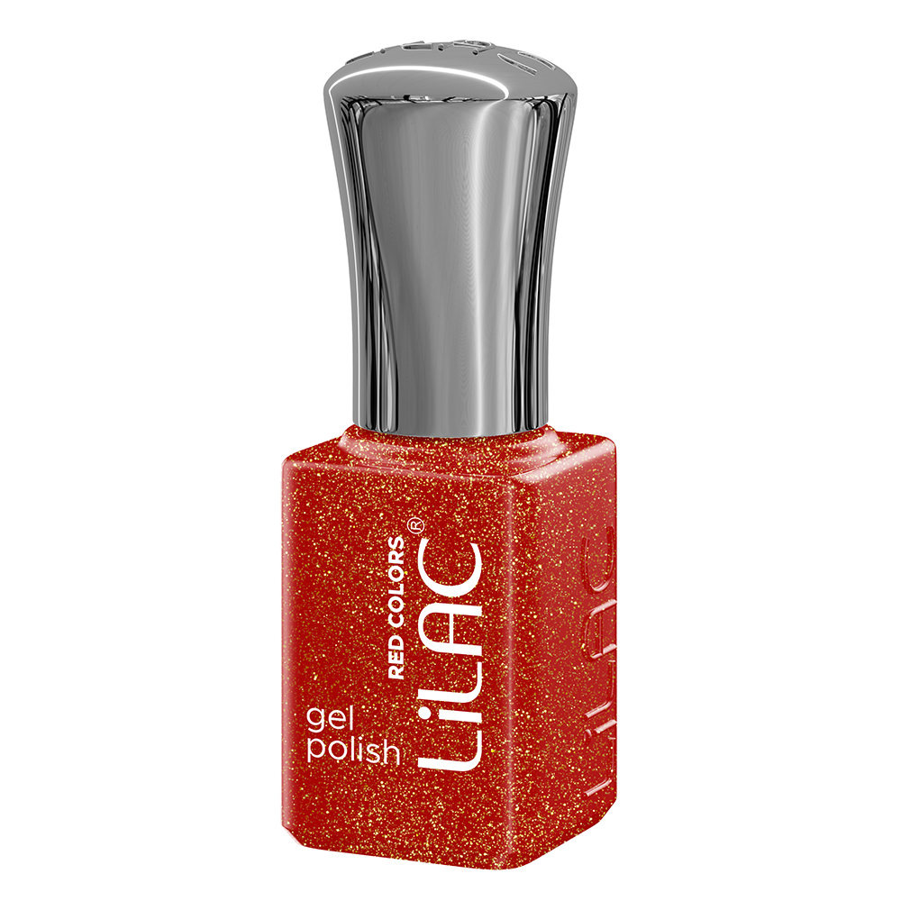 Kit oja semipermanenta Lilac, Red colors, 12 oje: 10 culori, base coat si top coat, [9],https:lilarossa.ro