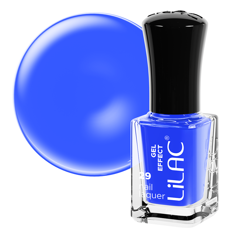 Lac de unghii Lilac, Gel Effect, 6 g, Blue Blue imagine pret reduceri