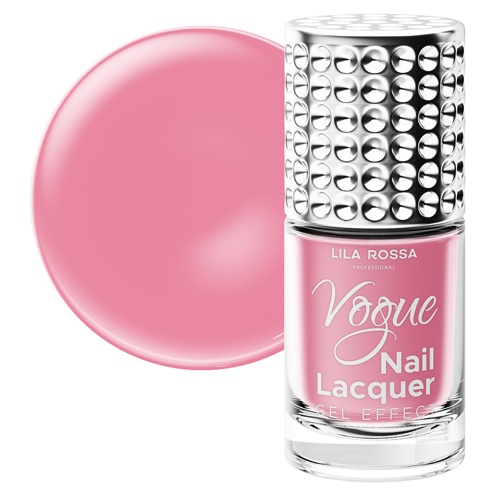 Lac de unghii, Lila Rossa, Vogue, gel effect, 10 ml, Pink imagine noua 2022