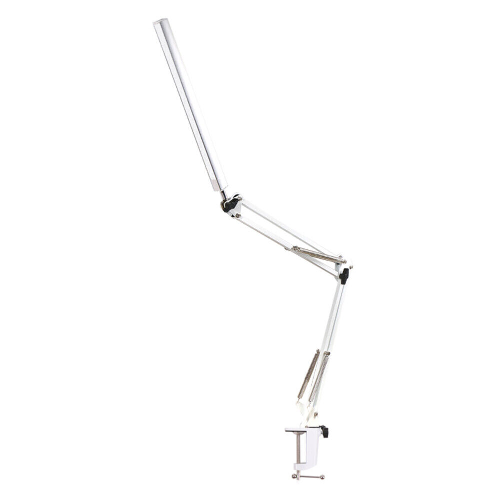 Lampa profesionala LED pentru masa, ajustabila, cu suport de prindere, alb, [3],https:lilarossa.ro