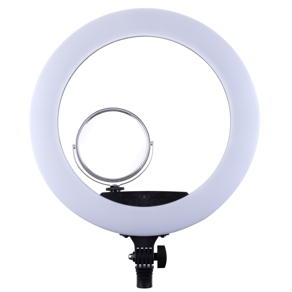 Lampa circulara, ring light, Lila Rossa, pentru cosmetica, 15 inch circulară imagine noua 2022