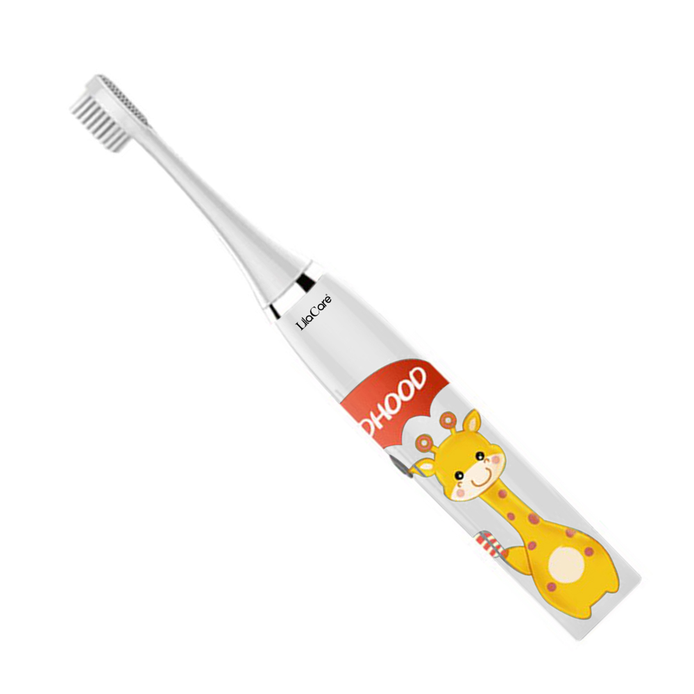 Periuta de dinti pentru copii, Lila Care, cu 5 capete, alb, [3],https:lilarossa.ro