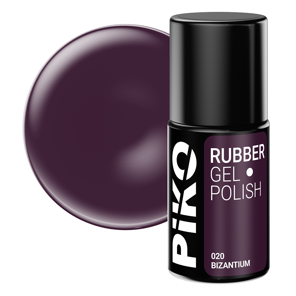 Oja semipermanenta Piko, Rubber, 7ml, 020 Bizantium