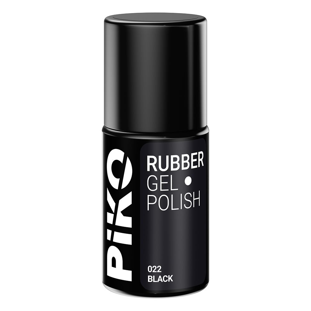 Oja semipermanenta Piko, Rubber, 7ml, 022 Black, [2],https:lilarossa.ro