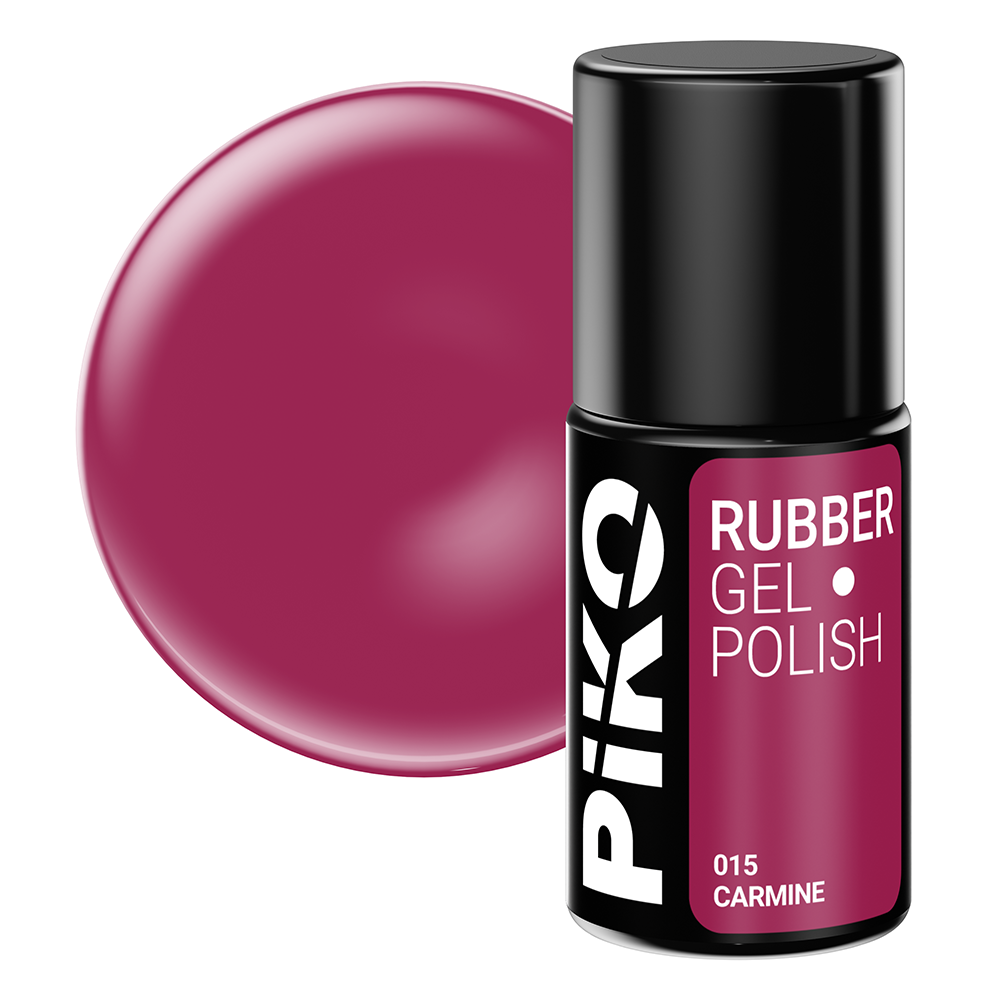 Oja semipermanenta Piko, Rubber, 7ml, 015 Carmine